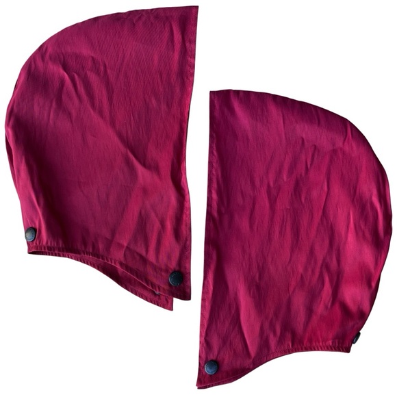 Janska Lizzy Raincoat In Red Sz L - Picture 10 of 15